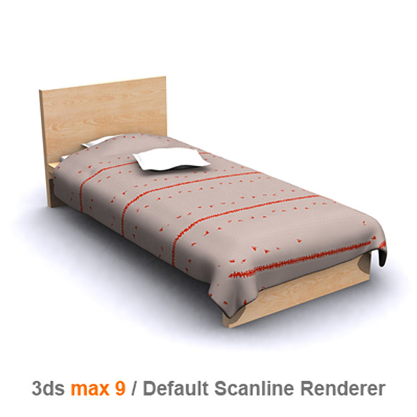 bed ikea malm furnitures 3d max - Malm 8 piece furniture set by lajhar